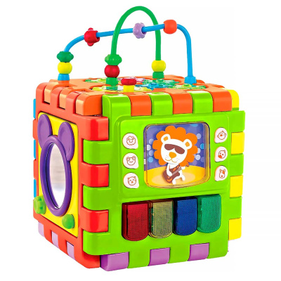 Развивающий центр конструктор Мегакуб озвученный Жирафики 940066 1